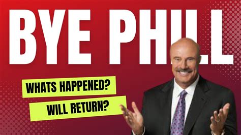 dr phil whatever happened to.